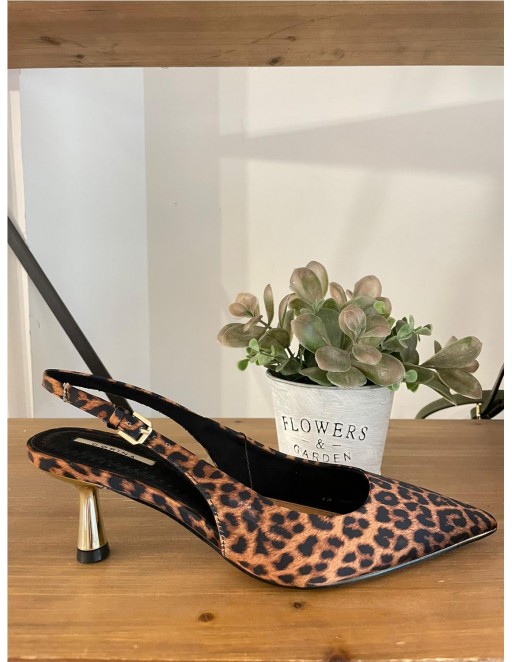 ZAPATO SALON LEOPARDO CORINA