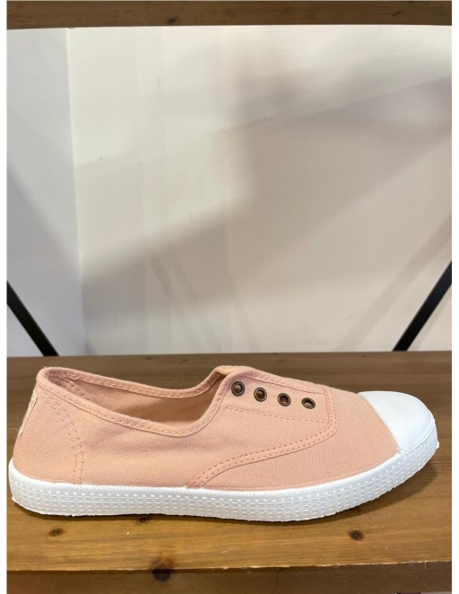 ZAPATILLA LONA VICTORIA ROSA