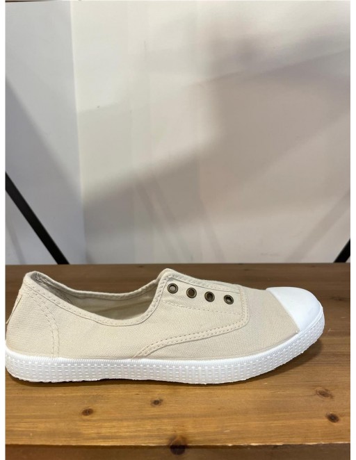 ZAPATILLA LONA VICTORIA HIELO