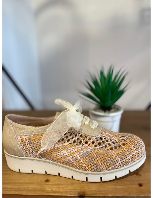 ZAPATO PIEL NIVAL TAUPE