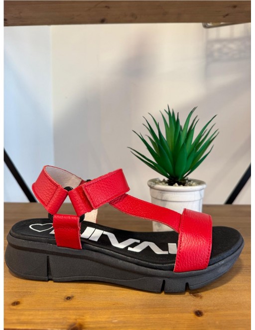 SANDALIA CONFORT ROJO