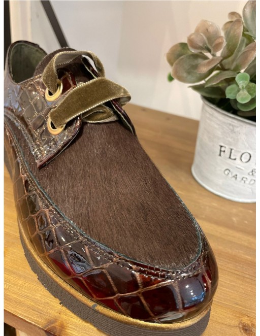 ZAPATO PIEL NIVAL MARRON 2