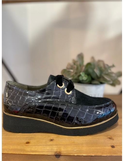 ZAPATO OXFORD NEGRO