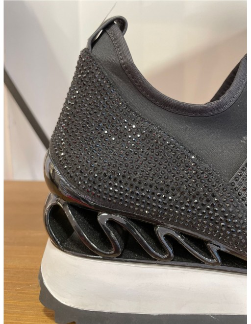 SNEACKERS CUÑA EXE NEGRO 2