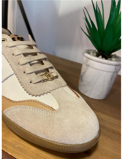 ZAPATILLA PIEL CARMELA BEIGE 2