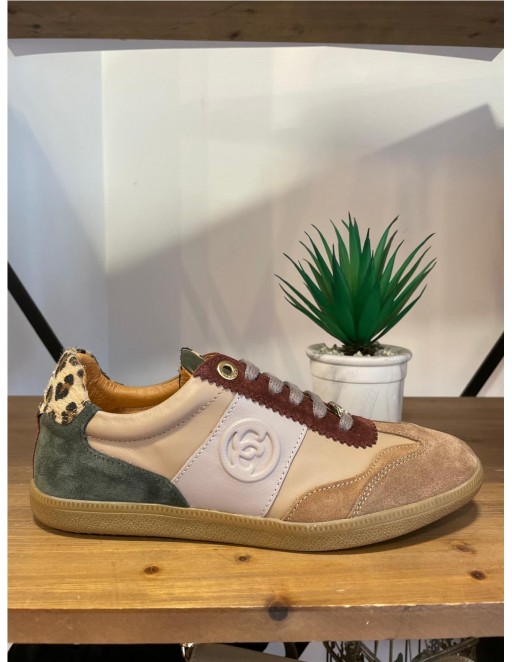 ZAPATILLA PIEL CARMELA TAUPE