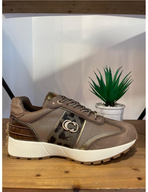 ZAPATILLA COMBI CARMELA TAUPE
