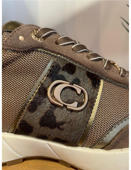 ZAPATILLA COMBI CARMELA TAUPE 2