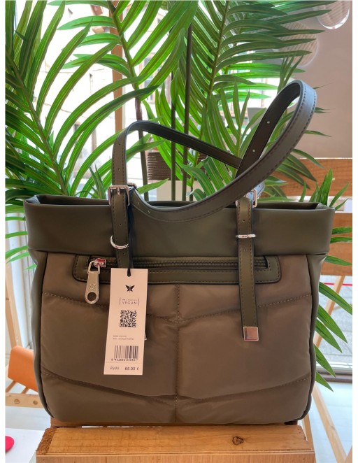 BOLSO PEPE MOLL VERDE BOTELLA 2