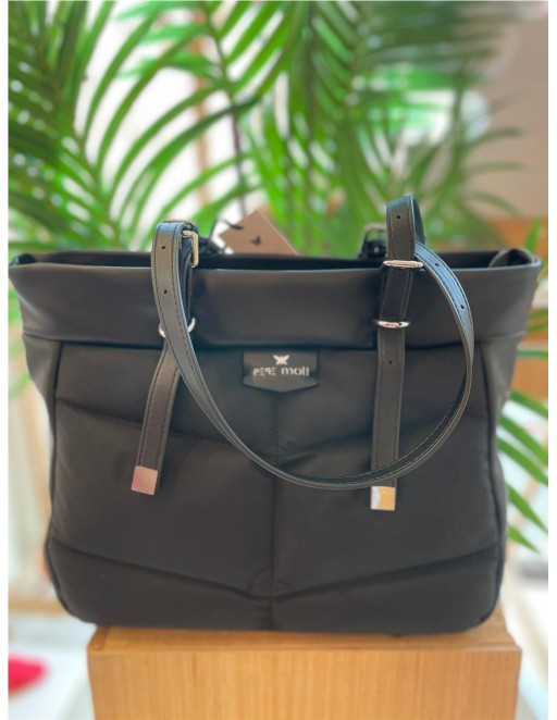 BOLSO ACOLCHADO NEGRO