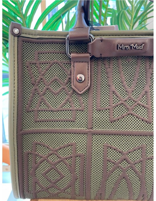 BOLSO MIMIMUA VERDE BOTELLA 2