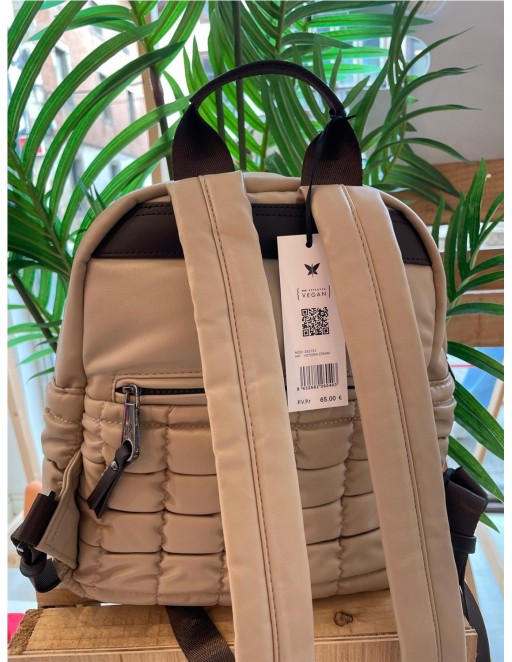 MOCHILA PEPE MOLL BEIGE 2