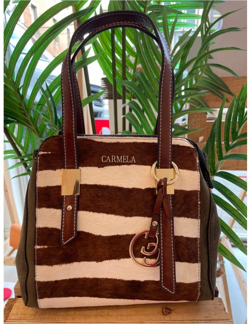BOLSO CARMELA VERDE BOTELLA