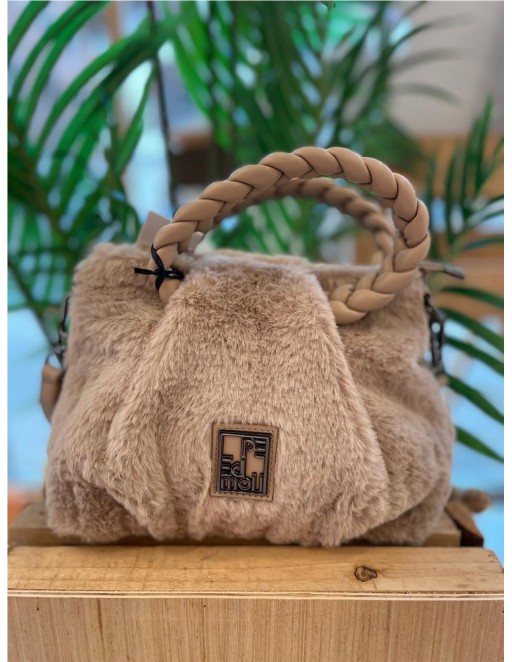BOLSO PELO PEPE MOLL BEIGE