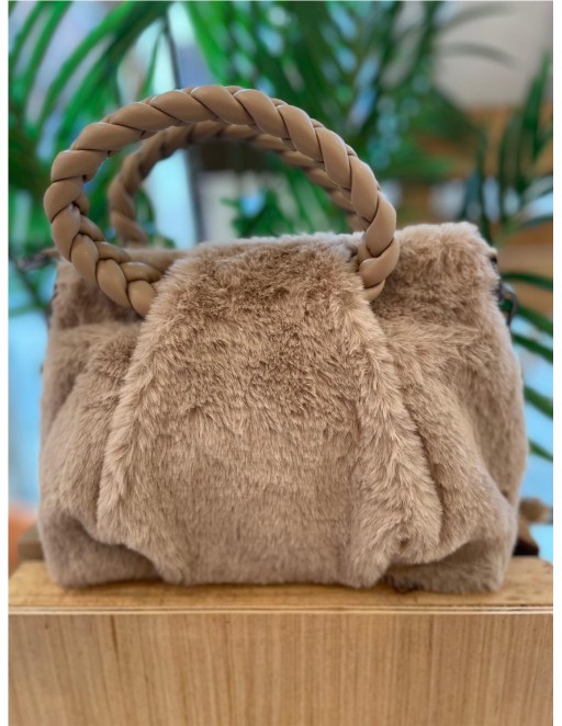 BOLSO PELO PEPE MOLL BEIGE 2