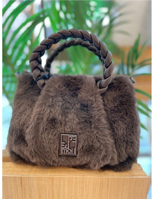 BOLSO PELO PEPE MOLL MARRON