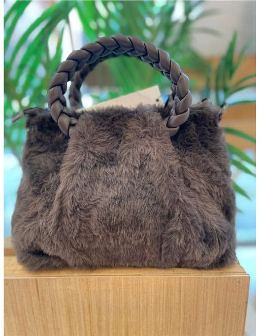 BOLSO PELO PEPE MOLL MARRON 2