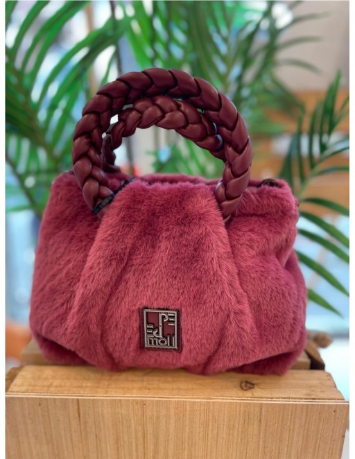 BOLSO PELO PEPE MOLL GRANATE