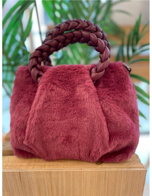 BOLSO PELO PEPE MOLL GRANATE 2