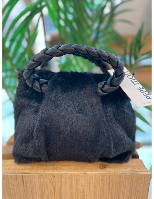 BOLSO PELO PEPE MOLL NEGRO 2