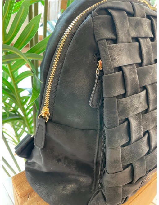 MOCHILA MARIA MARE NEGRO 2