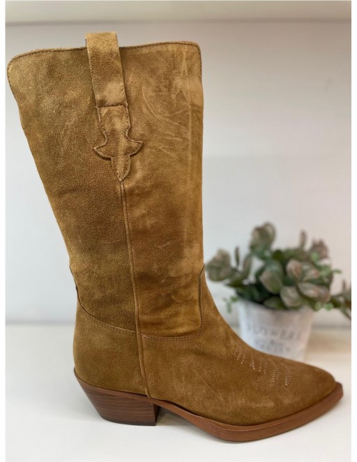 BOTA PIEL SERRAJE ALPE CUERO