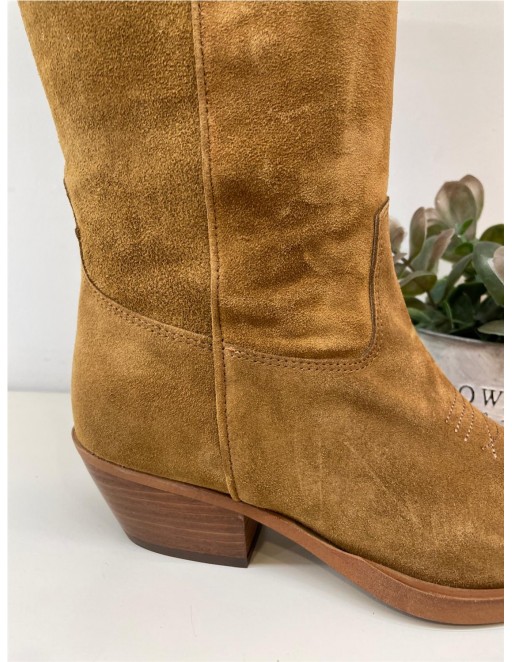BOTA PIEL SERRAJE ALPE CUERO 2