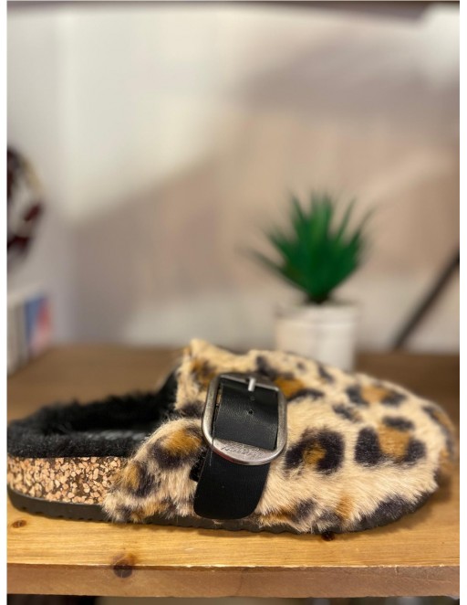 ZUECO BIO PELO LEOPARDO