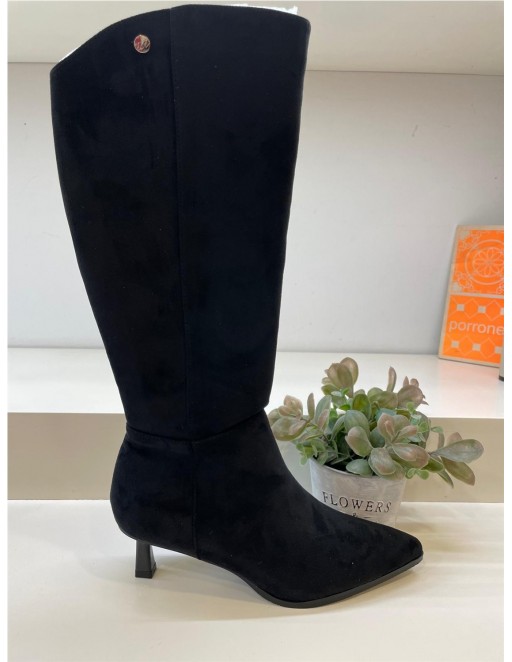 BOTA MICROFIBRA NEGRO