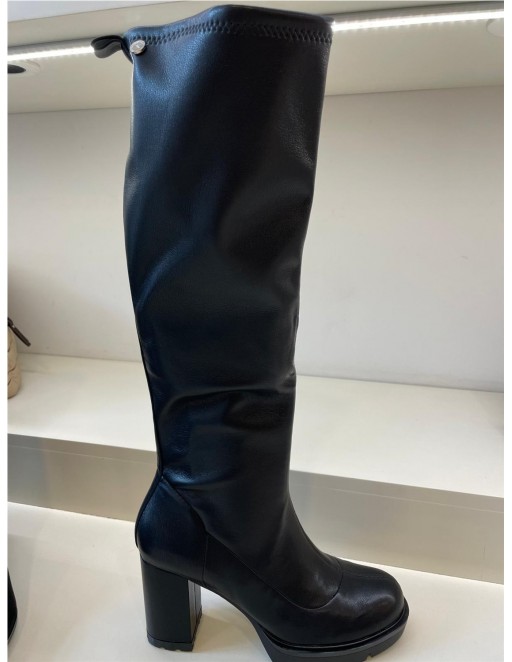 BOTA ALTA TACON NEGRO