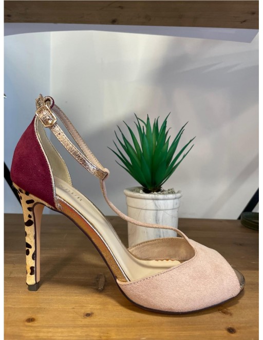 SANDALIA MENBUR ROSA PALO