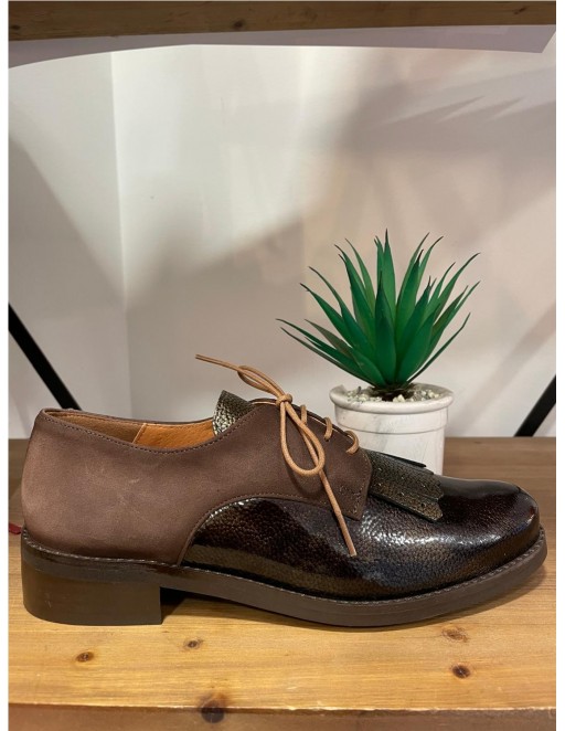 ZAPATO OXFORD MARRON
