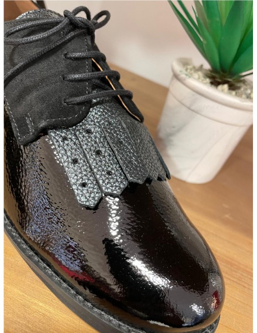 ZAPATO PIEL SALONISSIMOS NEGRO 2