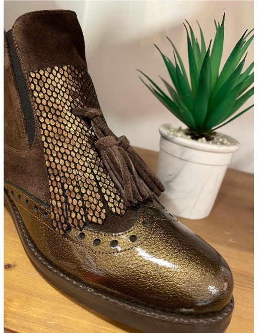 BOTIN PIEL SALONISIMOS MARRON 2