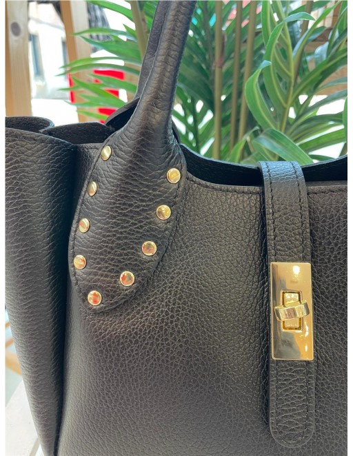 BOLSO PIEL NEGRO 2