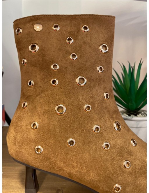 BOTIN MICROFIBRA ISTERIA CAMEL 2