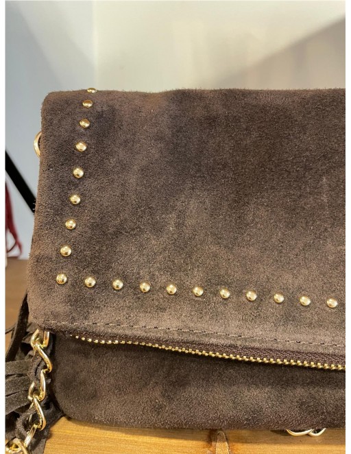 BOLSO SERRAJE PIEL MARRON 2