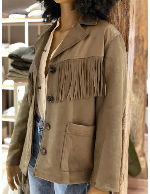 CHAQUETA FRANGE BY ONLY 2