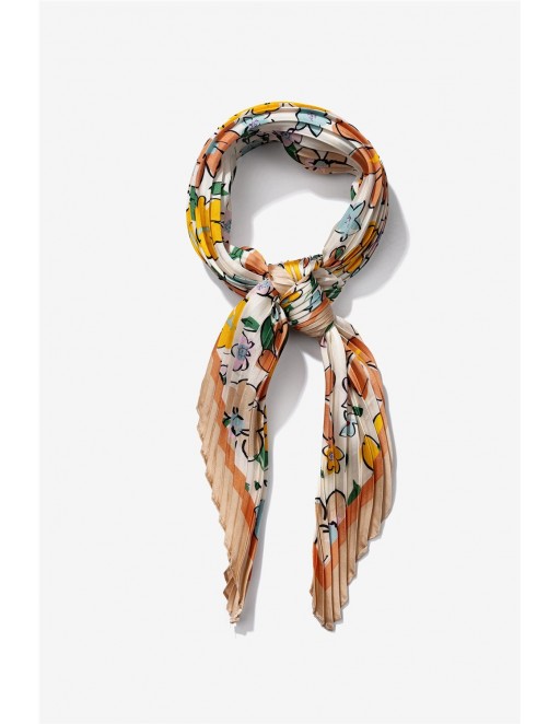 PAÑUELO ROSIE TIFFOSI BEIGE