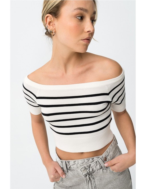 TOP ESCAPE TIFFOSI BLANCO