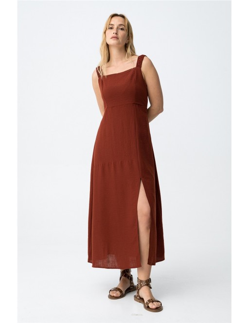 VESTIDO OLINDA TIFFOSI TEJA