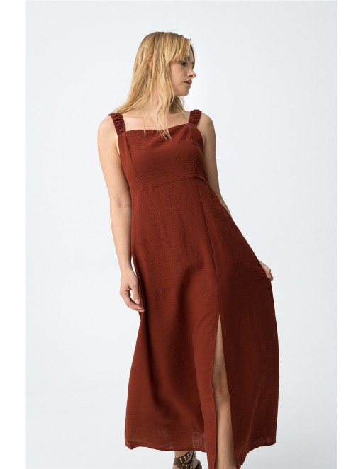 VESTIDO OLINDA TIFFOSI TEJA 2