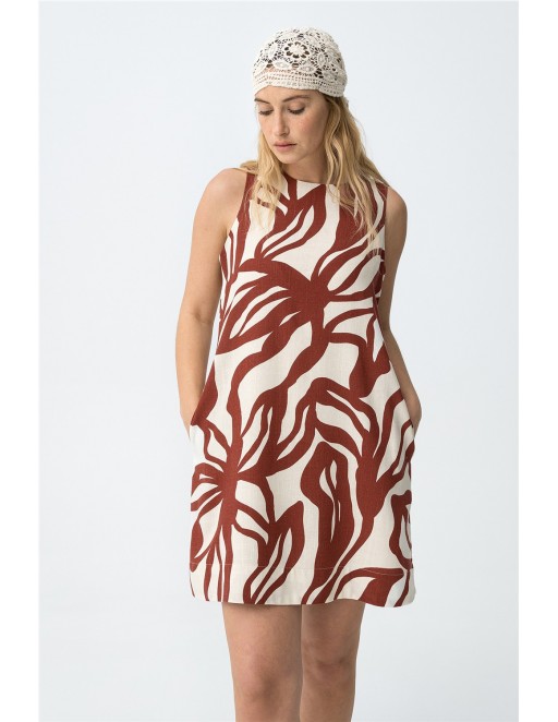 VESTIDO TIFFOSI REBECA TEJA