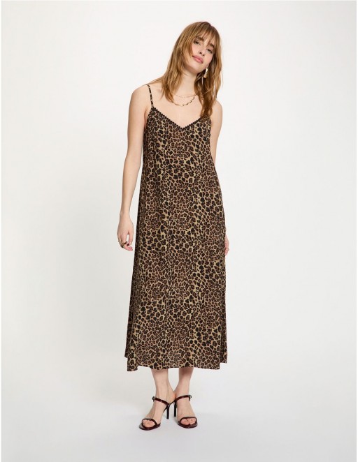 VESTIDO RDIXA LEOPARDO MORGAM