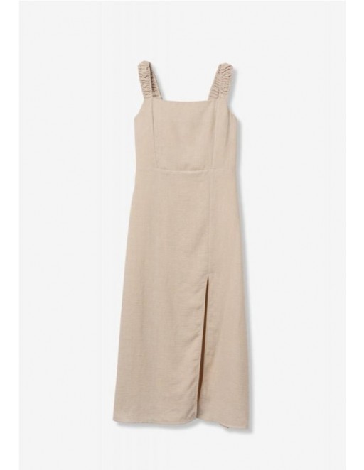 VESTIDO OLINDA TIFFOSI BEIGE