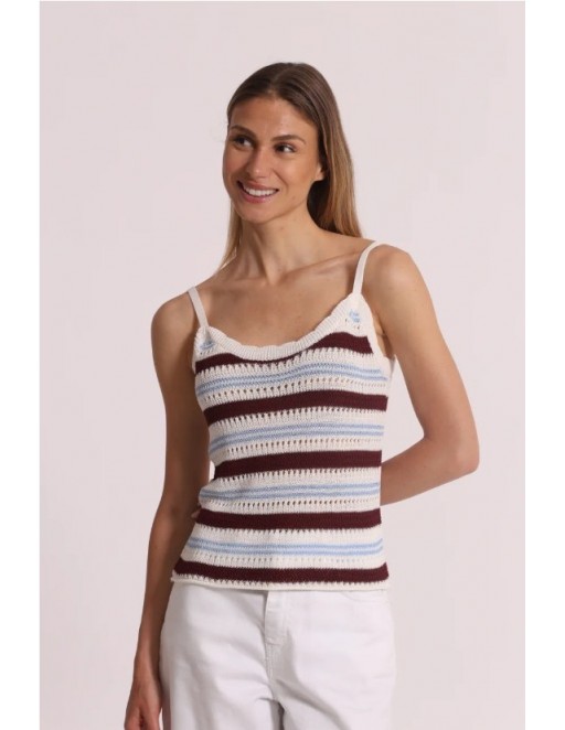 TOP TRAFORATO MIMI MUA