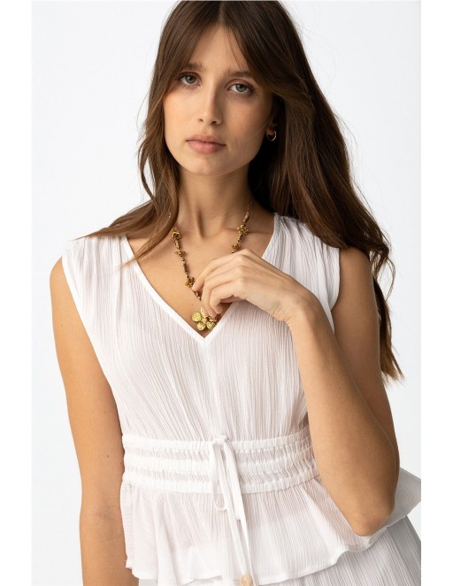 TOP TIFFOSI CAMPONESA BLANCO