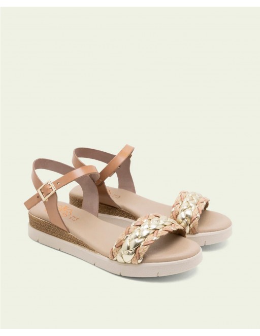 SANDALIA TRENZADA PORRONET