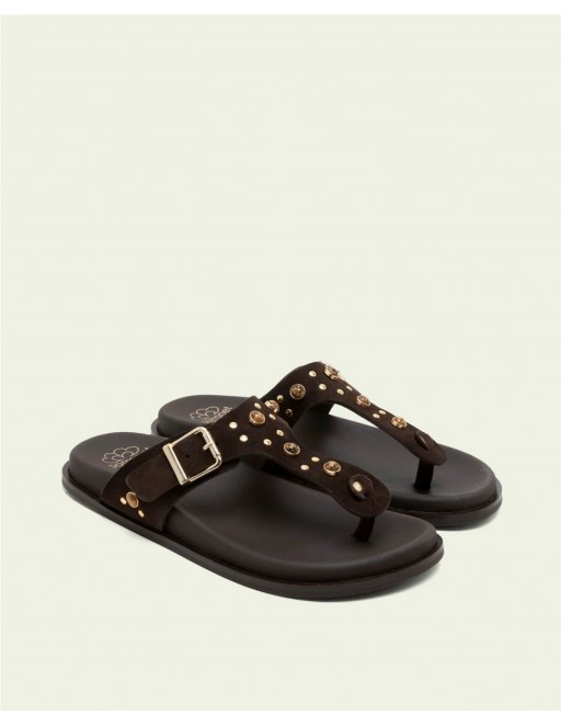 SANDALIA SERRAJE PORRONET MOKA