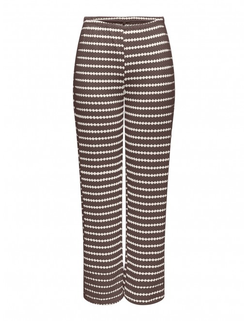 PANTALON ONLY LEVA MARRON